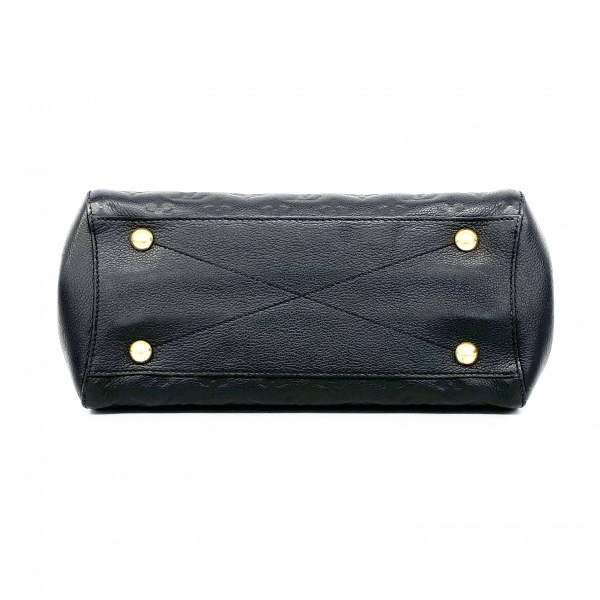 Louis Vuitton Handbag Monogram Empreinte Montaigne MM Noir — view 3
