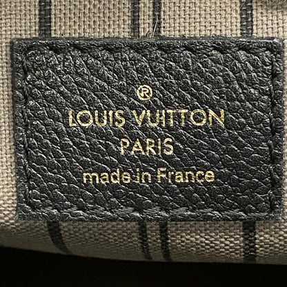 Louis Vuitton Handbag Monogram Empreinte Montaigne MM Noir — view 5