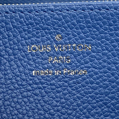 Louis Vuitton Wallet Monogram Empreinte Zippy Cles Mu Blue Jean — view 4