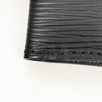 Louis Vuitton Card Case Epi Organizer de Poche Noir — view 6