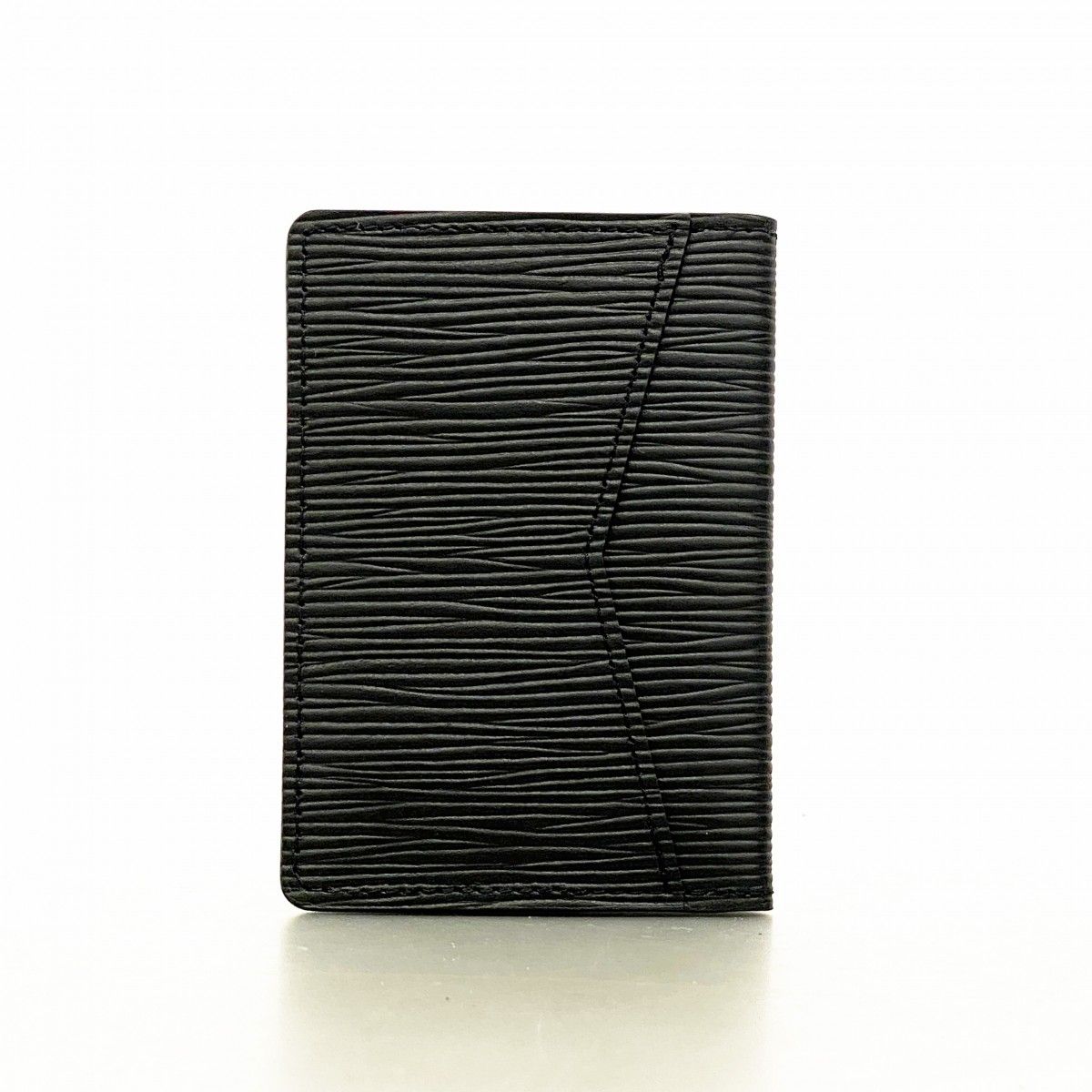 Louis Vuitton Card Case Epi Organizer de Poche Noir — view 7