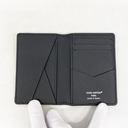 Louis Vuitton Card Case Epi Organizer de Poche Noir — view 3