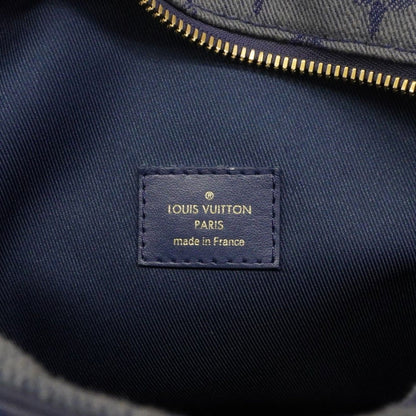 Louis Vuitton Shoulder Bag Monogram Denim Soft Trunk Navy — view 5