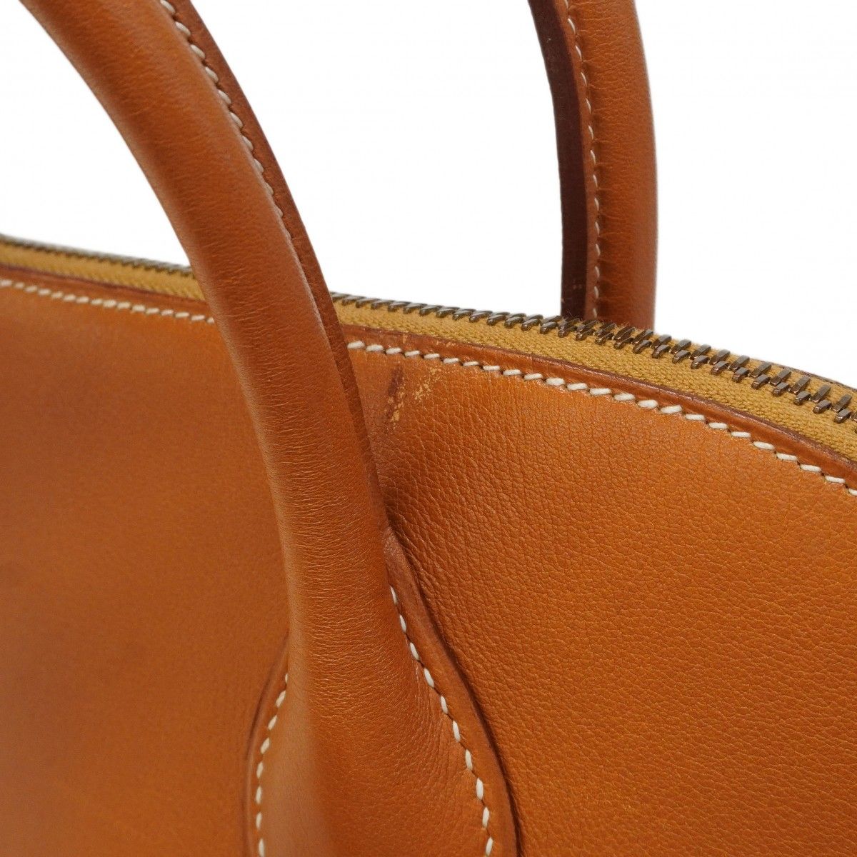 Hermes Handbag Bolide 35 Vo Galiba Gold 2-Way Bag — view 8
