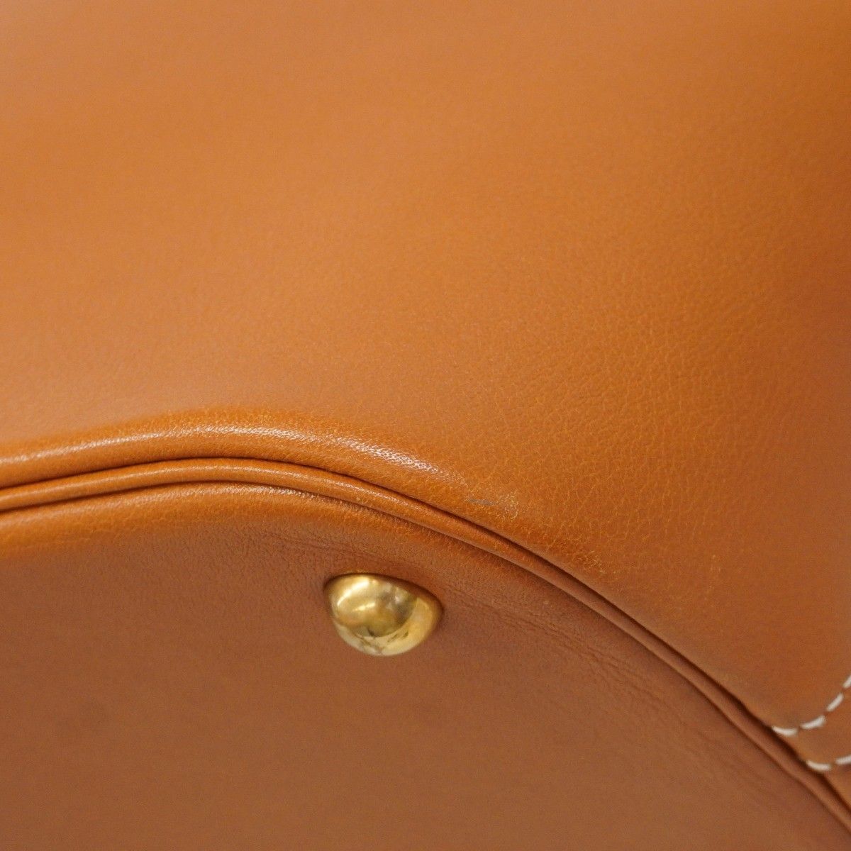 Hermes Handbag Bolide 35 Vo Galiba Gold 2-Way Bag — view 6