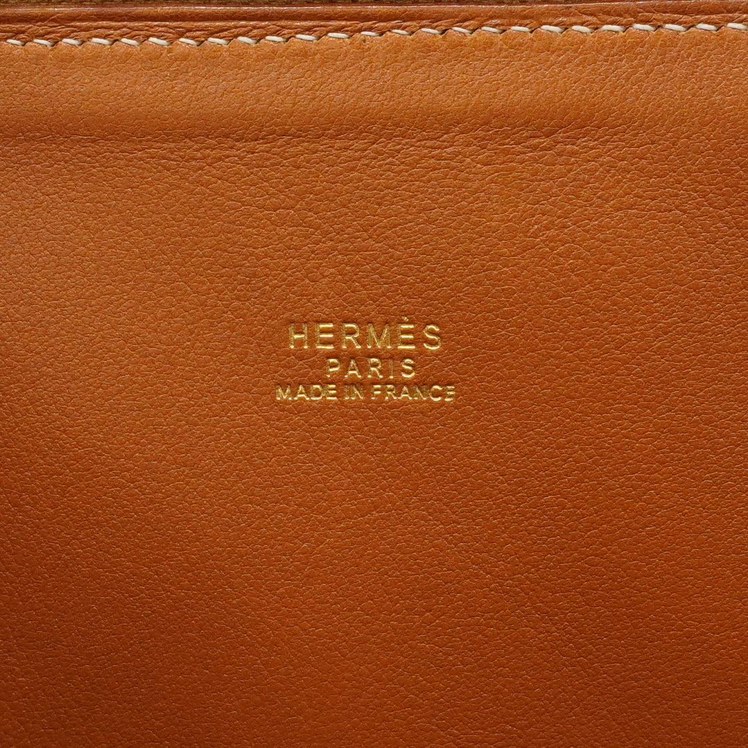 Hermes Handbag Bolide 35 Vo Galiba Gold 2-Way Bag — view 5