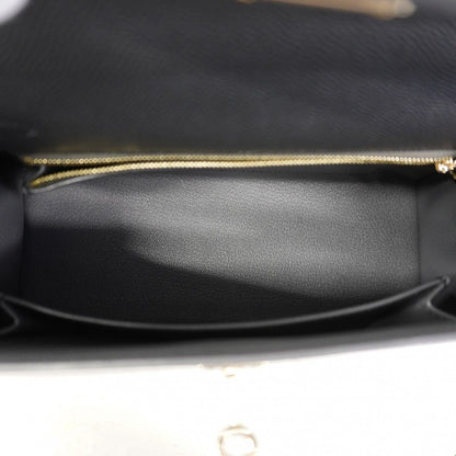 Hermes Handbag Kelly 25 Veau Epsom Grimisty Gold 2-Way Bag — view 4