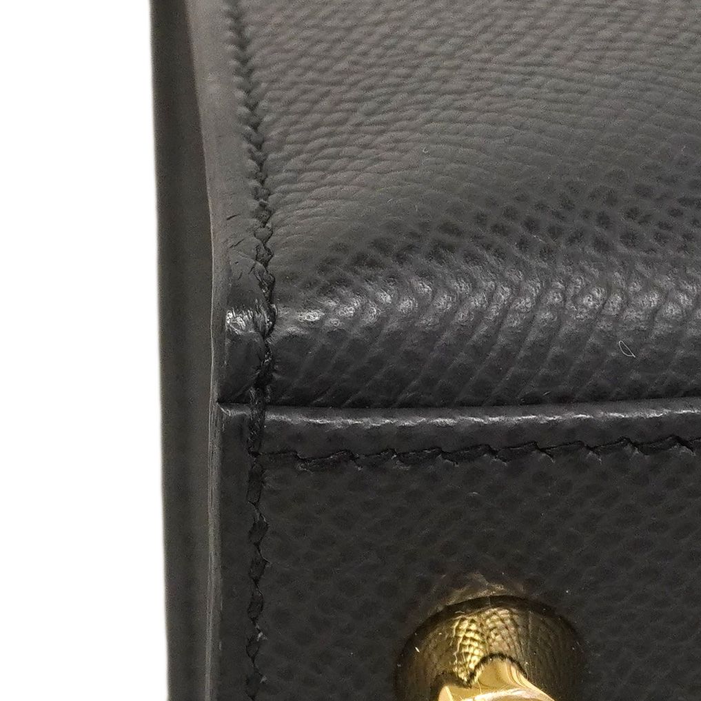Hermes Handbag Kelly 25 Veau Epsom Grimisty Gold 2-Way Bag — view 7