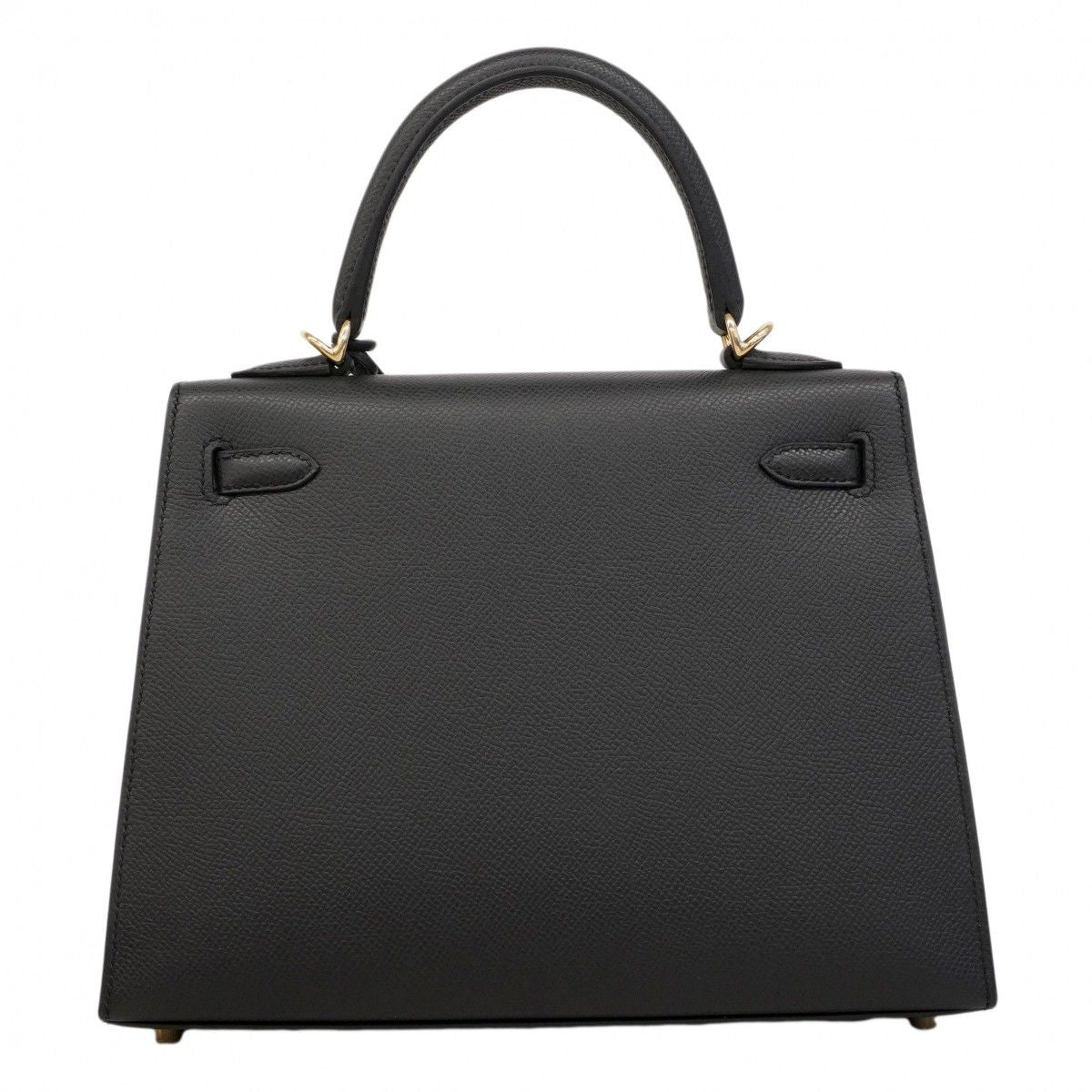 Hermes Handbag Kelly 25 Veau Epsom Grimisty Gold 2-Way Bag — view 8