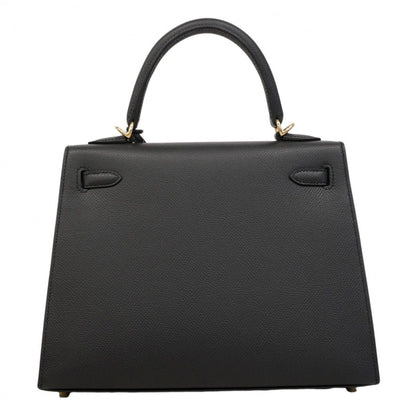 Hermes Handbag Kelly 25 Veau Epsom Grimisty Gold 2-Way Bag — view 8