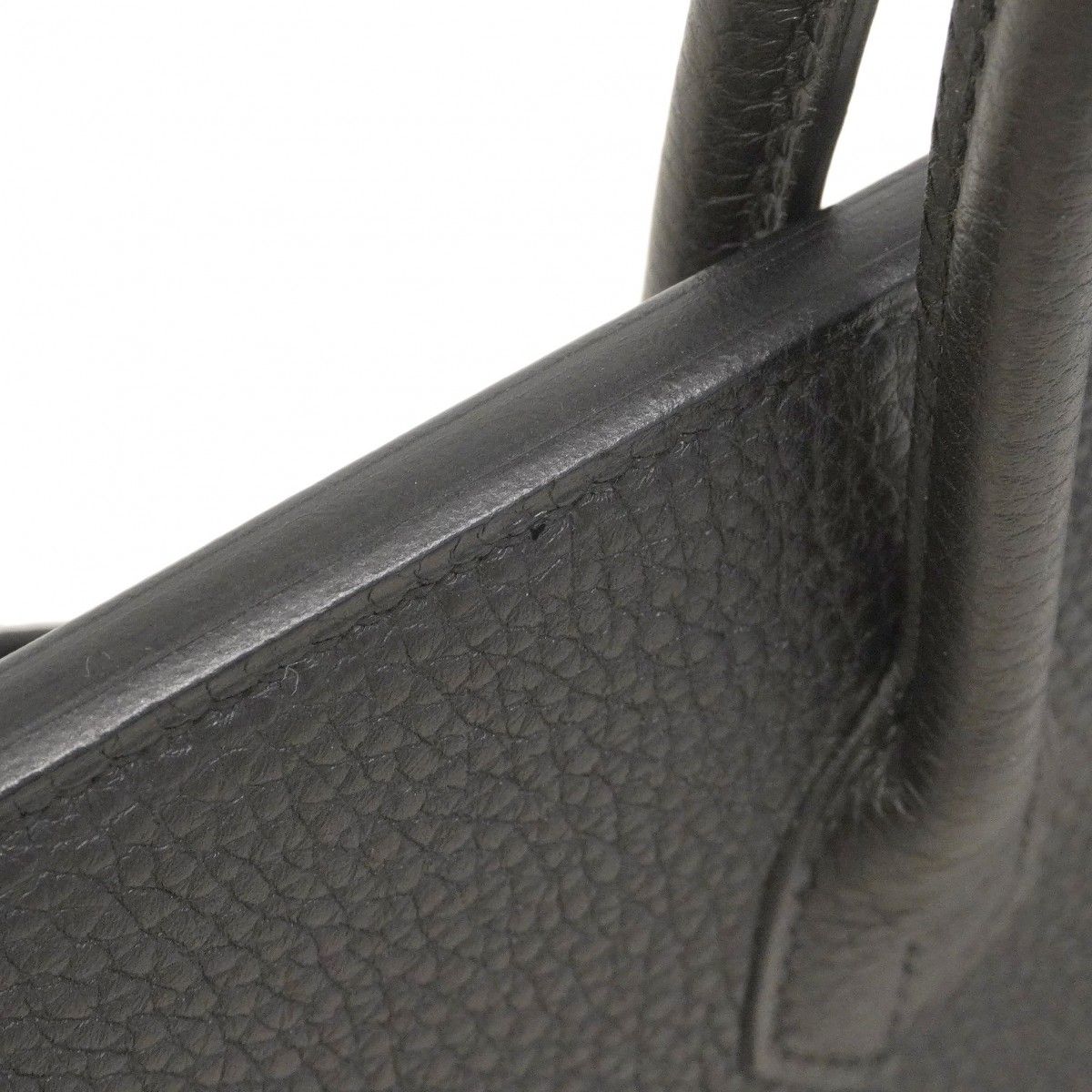 Hermes Handbag Birkin 25 Togo Black Silver — view 6