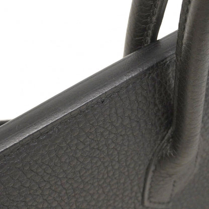 Hermes Handbag Birkin 25 Togo Black Silver — view 6