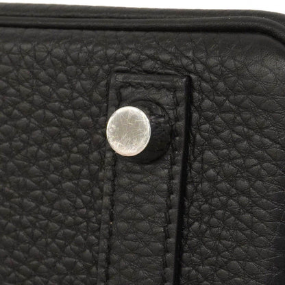 Hermes Handbag Birkin 25 Togo Black Silver — view 7