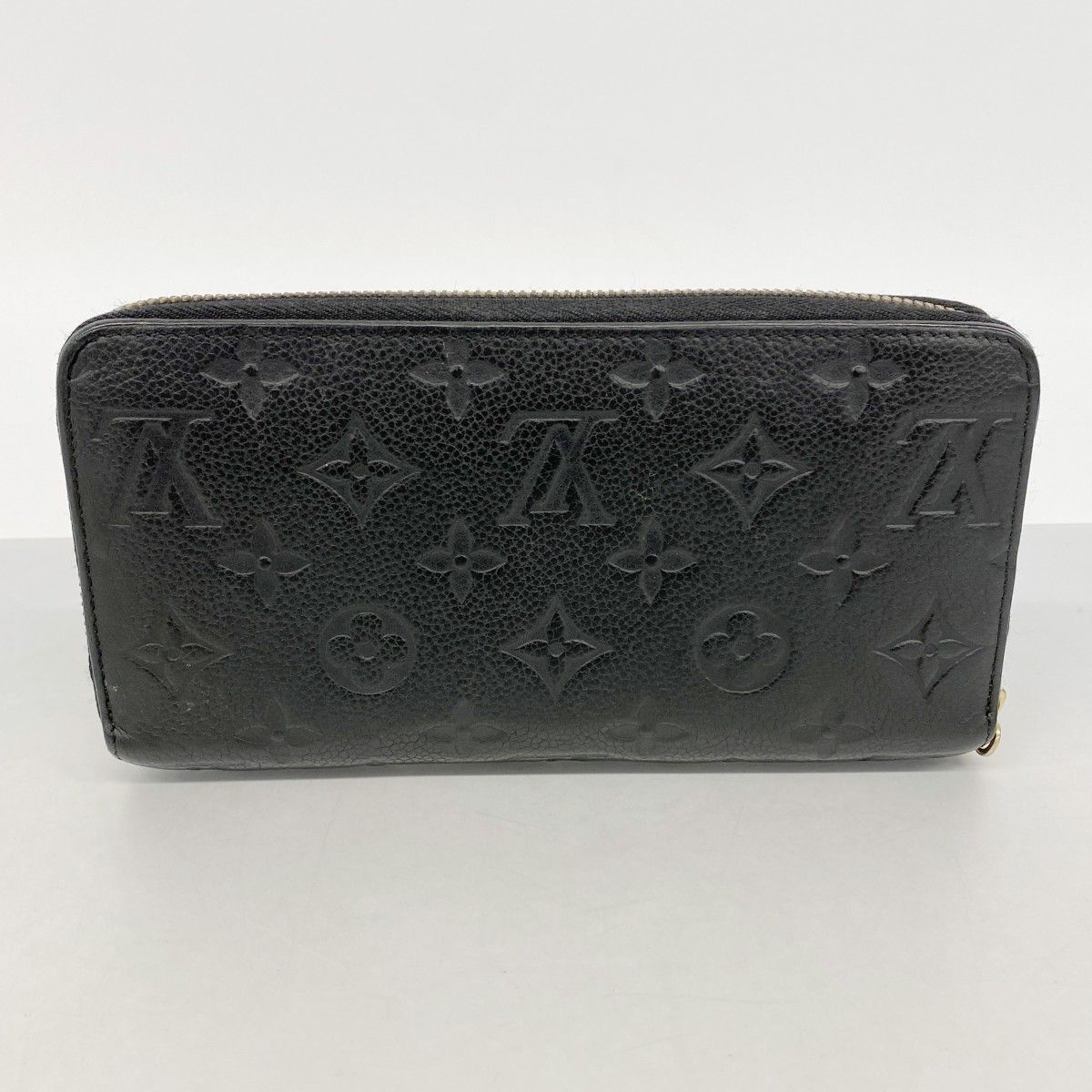 Louis Vuitton Wallet Monogram Empreinte Zippy Noir — view 9