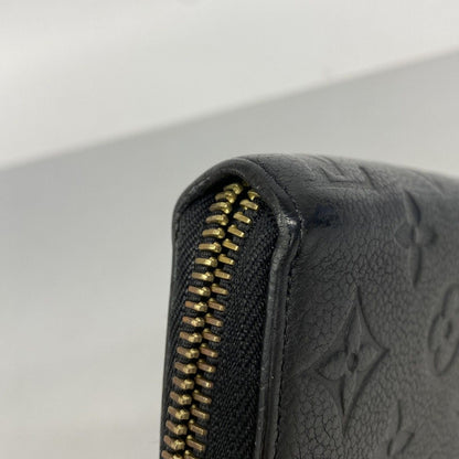 Louis Vuitton Wallet Monogram Empreinte Zippy Noir — view 7