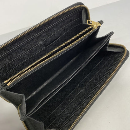 Louis Vuitton Wallet Monogram Empreinte Zippy Noir — view 3