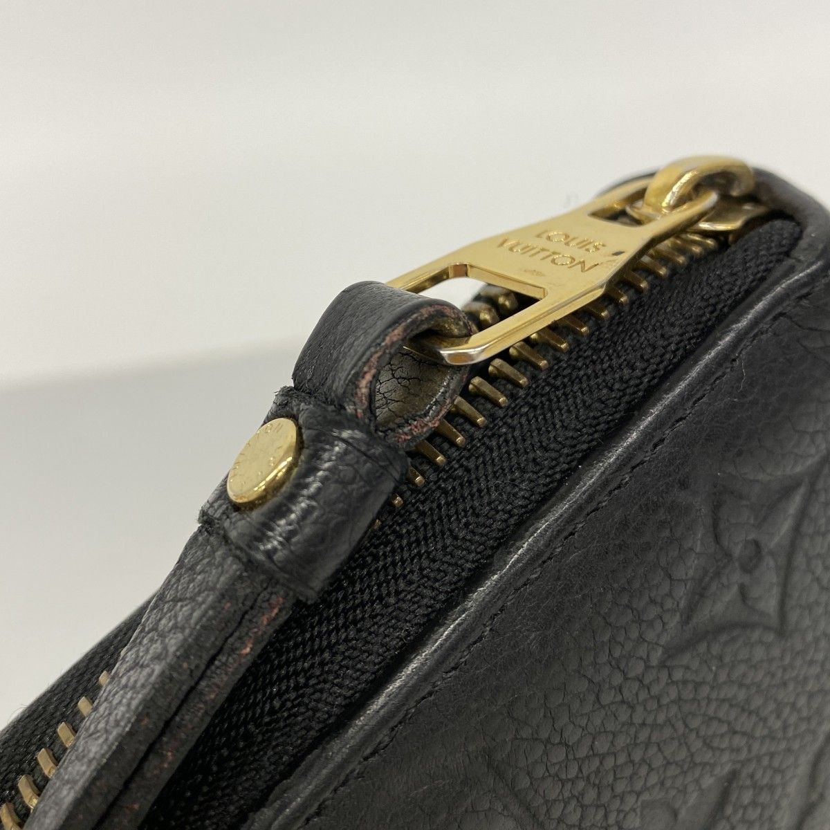 Louis Vuitton Wallet Monogram Empreinte Zippy Noir — view 5