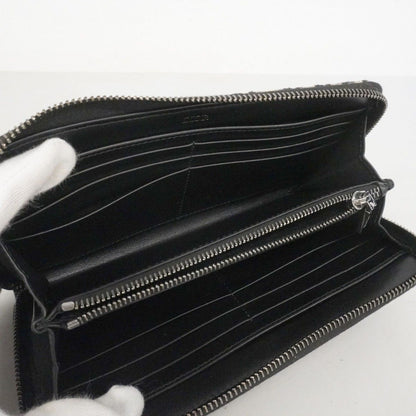 Dior Wallet Oak Canvas Navy Silver — view 3