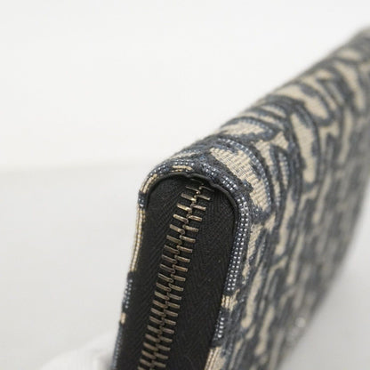 Dior Wallet Oak Canvas Navy Silver — view 5