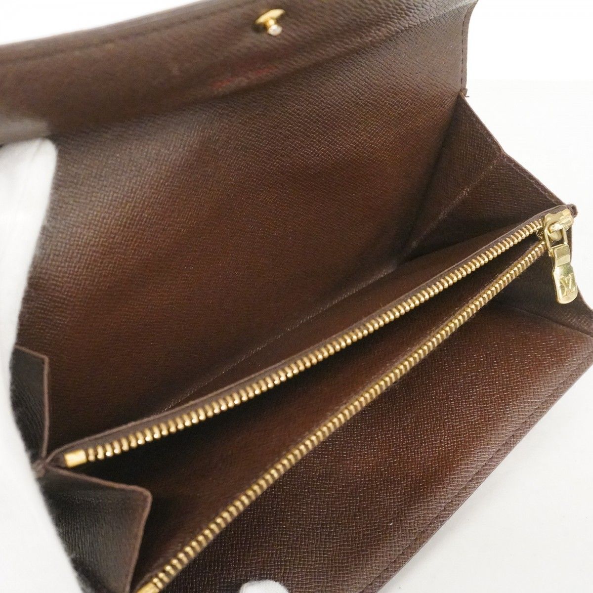 Louis Vuitton Wallet Damier Pochette Porte-Monnaie Cles Ebene — view 3