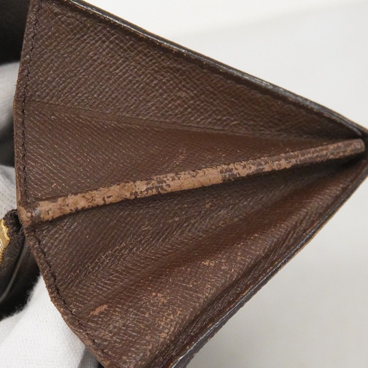 Louis Vuitton Wallet Damier Pochette Porte-Monnaie Cles Ebene — view 5