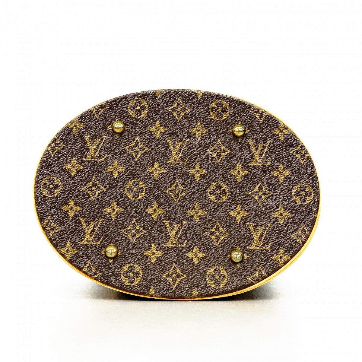 Louis Vuitton Tote Monogram Bucket GM Brown — view 3