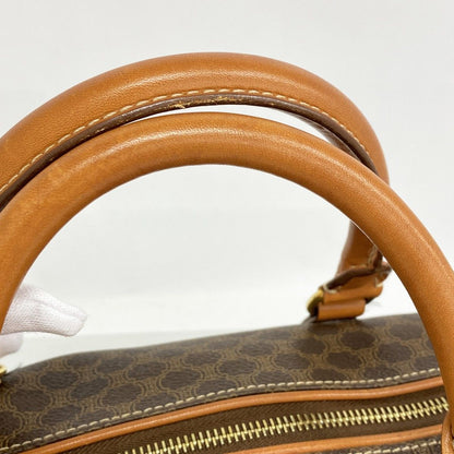 Celine Handbag Macadam Brown Gold — view 8