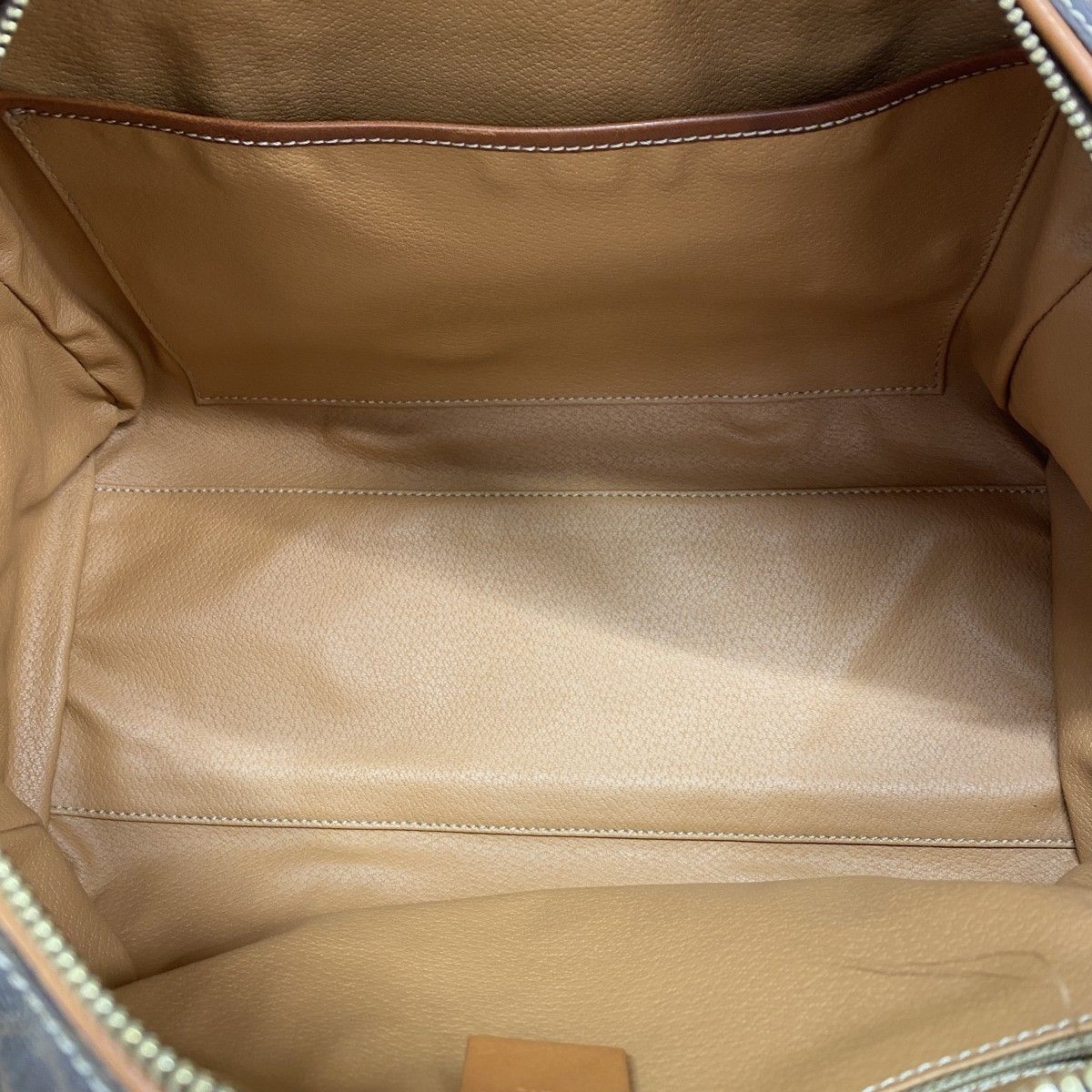 Celine Handbag Macadam Brown Gold — view 4