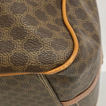 Celine Handbag Macadam Brown Gold — view 6