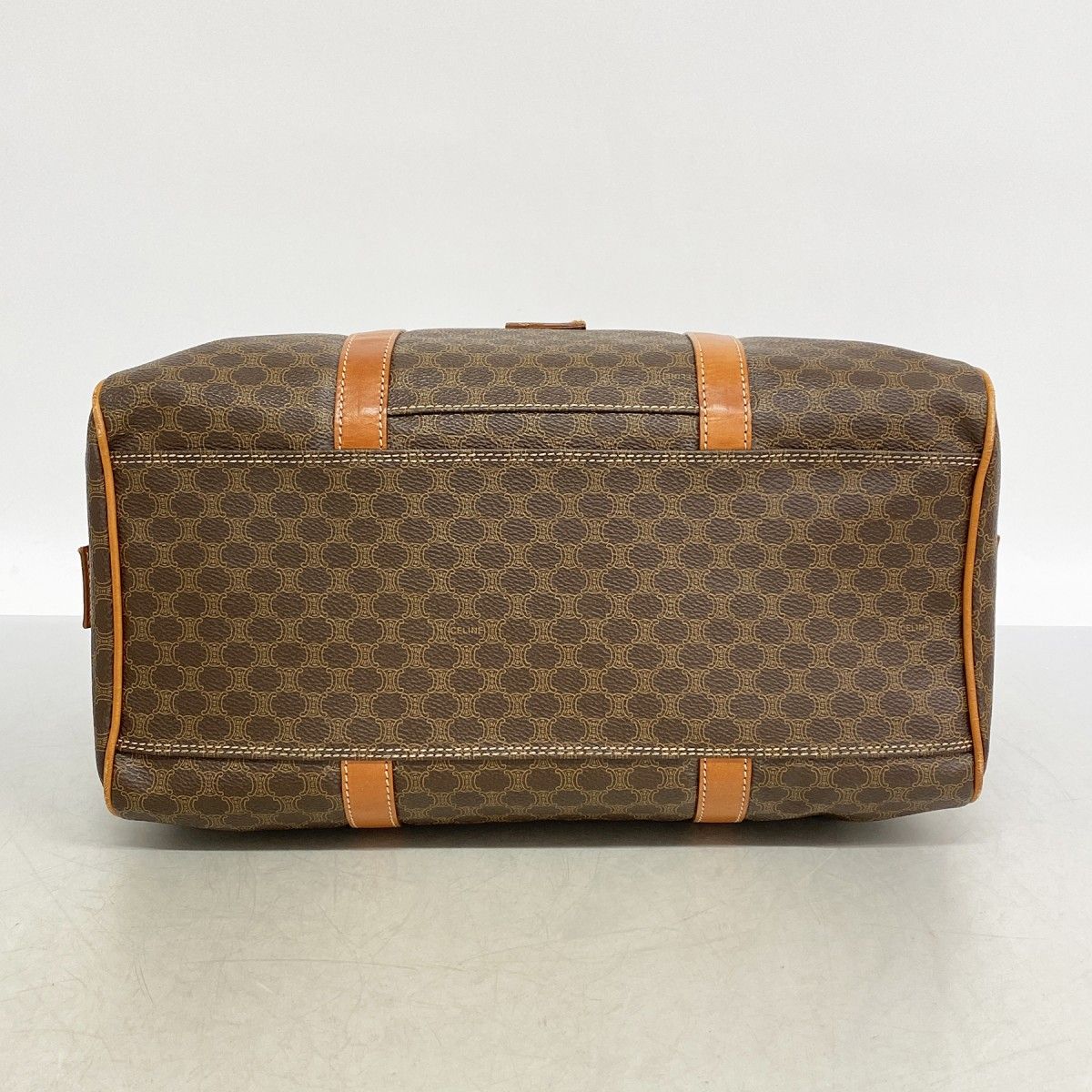 Celine Handbag Macadam Brown Gold — view 3