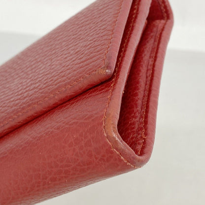 Gucci Wallet GG Marmont Leather Red Gold — view 5