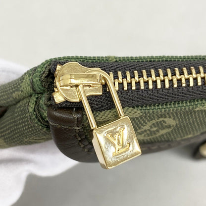 Louis Vuitton Pouch Monogram Mini Ansophie Khaki — view 8