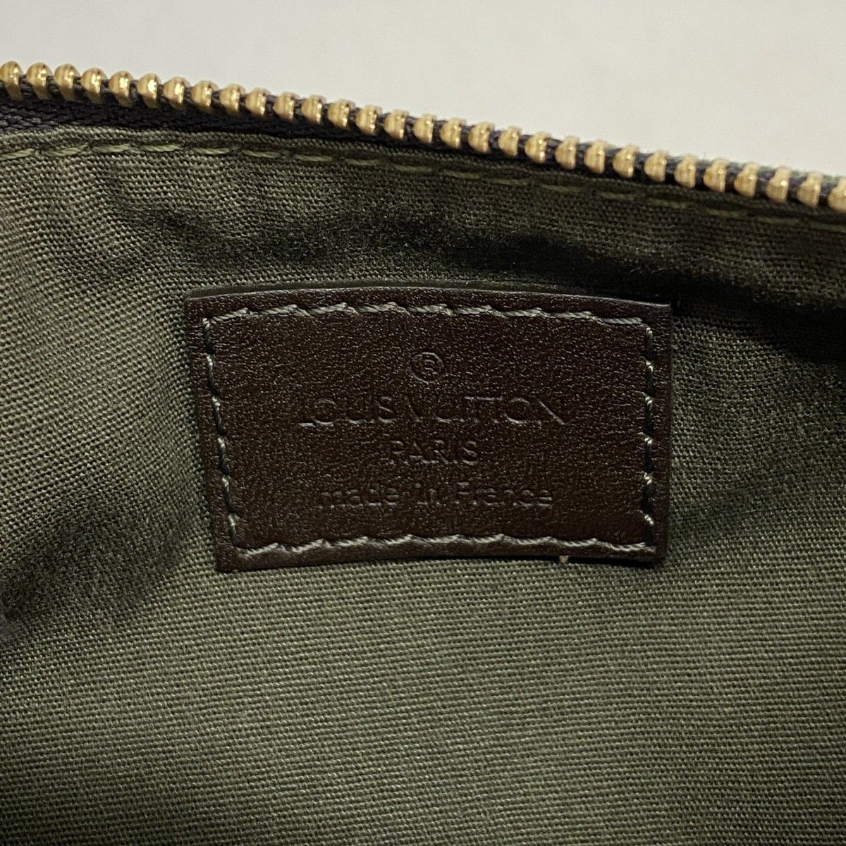 Louis Vuitton Pouch Monogram Mini Ansophie Khaki — view 5
