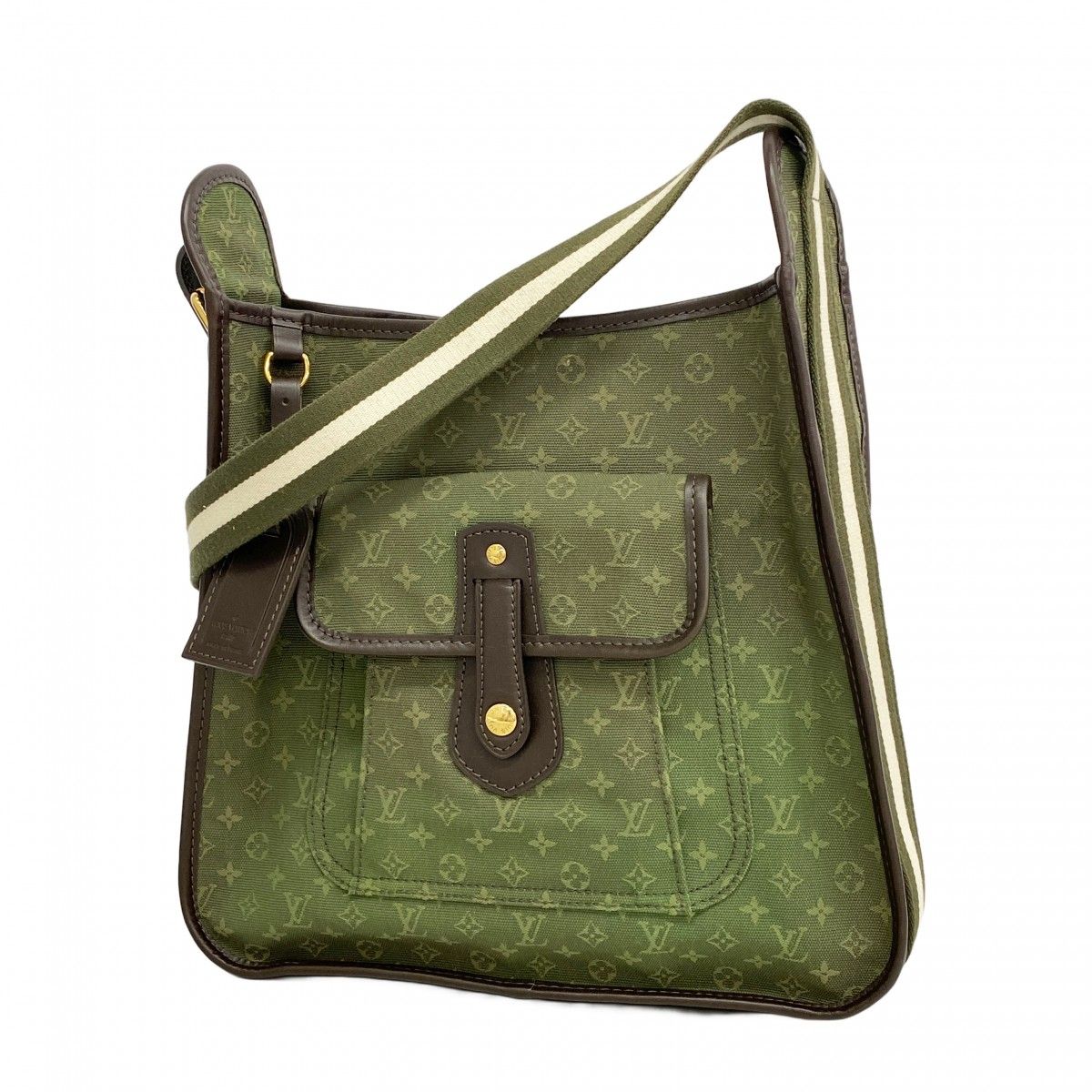 Louis Vuitton Shoulder Bag Monogram Mini Besace Marie Kate Khaki