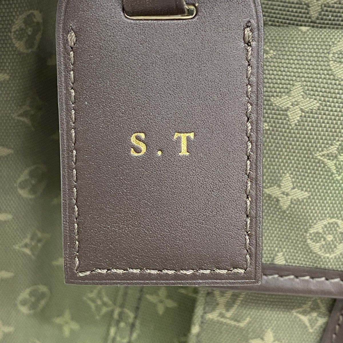 Louis Vuitton Shoulder Bag Monogram Mini Besace Marie Kate Khaki — view 6