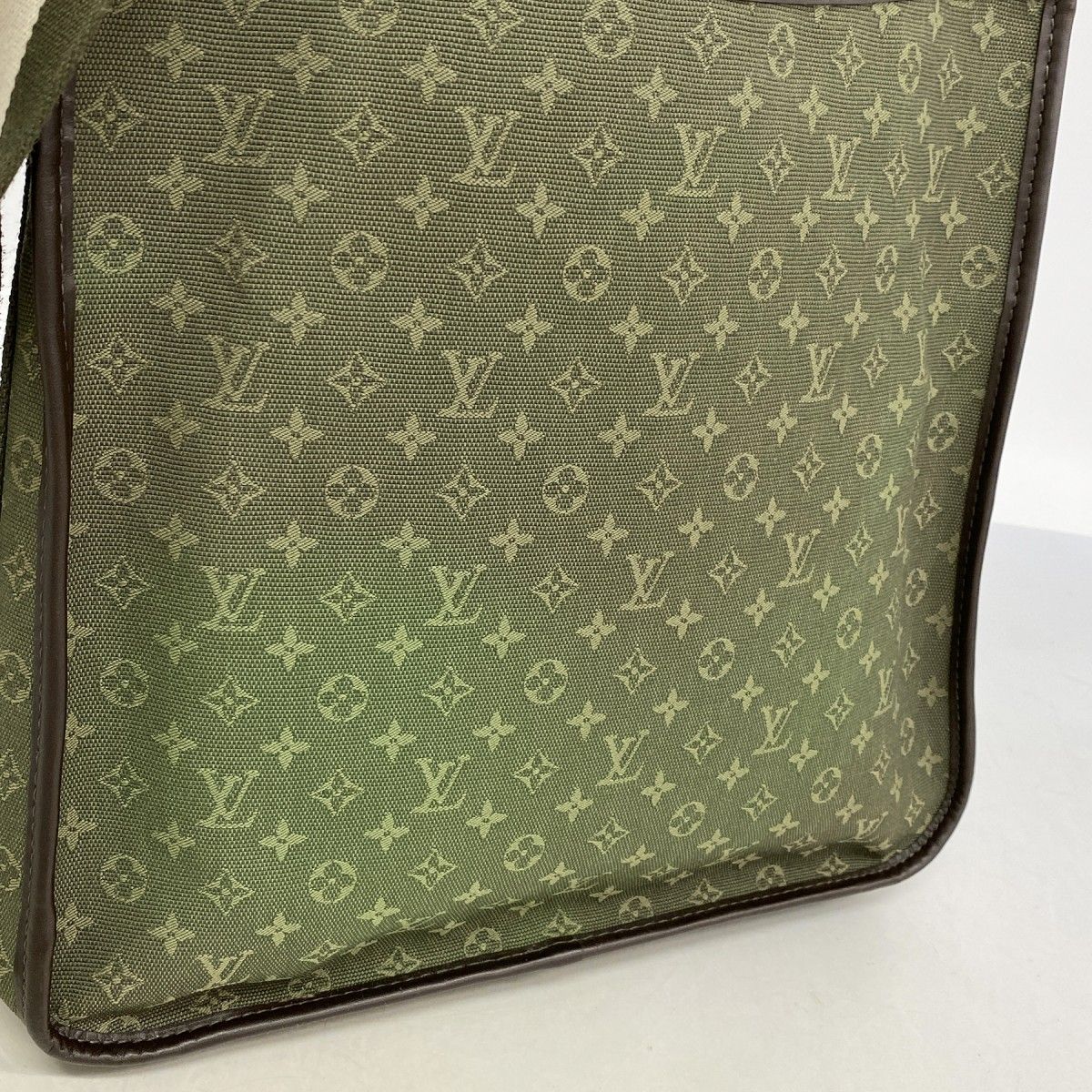 Louis Vuitton Shoulder Bag Monogram Mini Besace Marie Kate Khaki — view 9