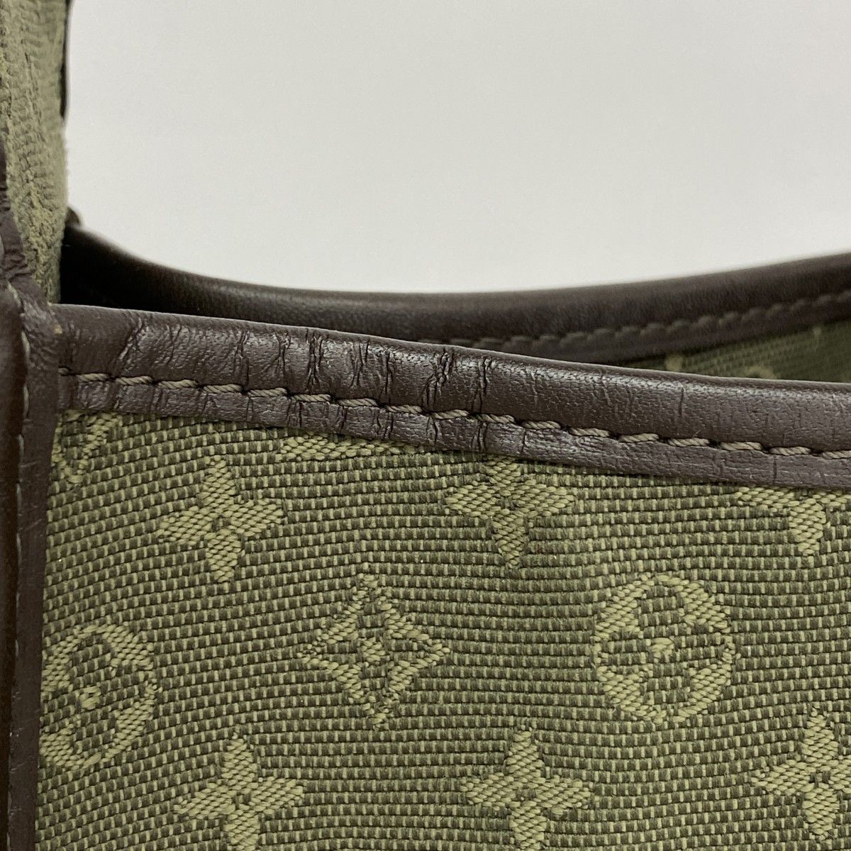 Louis Vuitton Shoulder Bag Monogram Mini Besace Marie Kate Khaki — view 8
