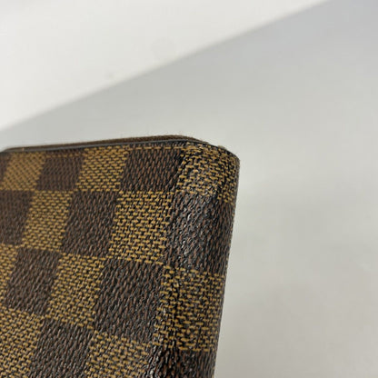 Louis Vuitton Coin Case Damier Zippy Purse Ebene — view 8