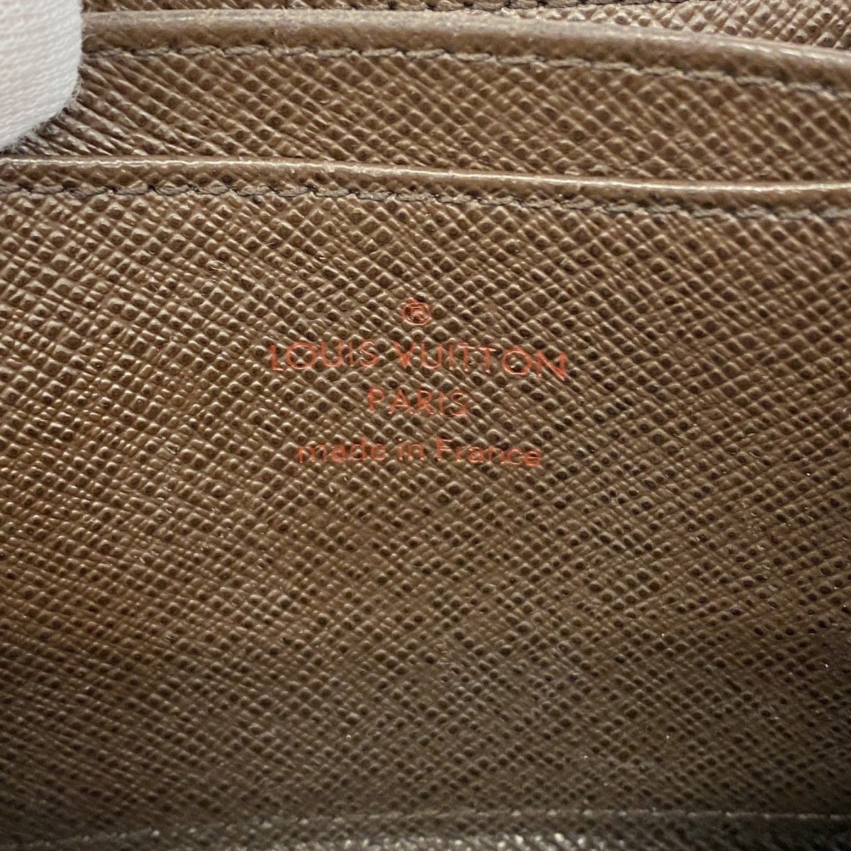 Louis Vuitton Coin Case Damier Zippy Purse Ebene — view 4
