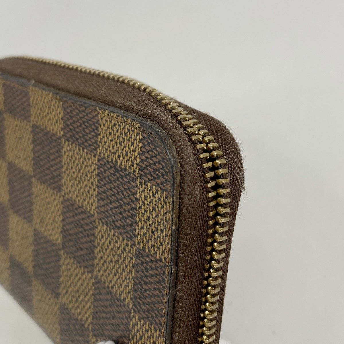 Louis Vuitton Coin Case Damier Zippy Purse Ebene — view 6