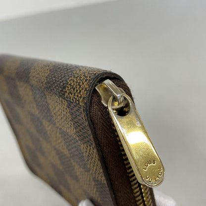 Louis Vuitton Coin Case Damier Zippy Purse Ebene — view 7