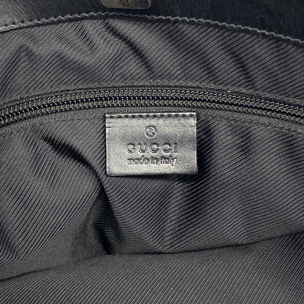 Gucci Tote GG Canvas 019 Black Silver — view 5