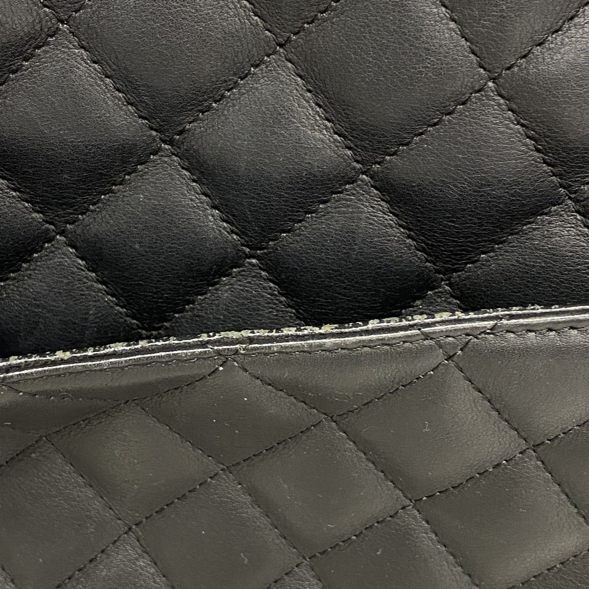 Chanel Tote Cambon Lambskin Black Silver — view 8