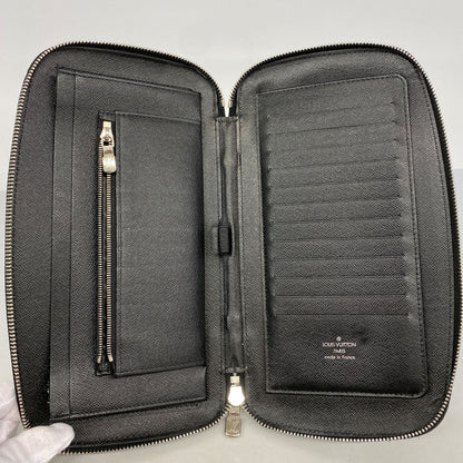 Louis Vuitton Wallet Epi Organizer Atoll Noir — view 3