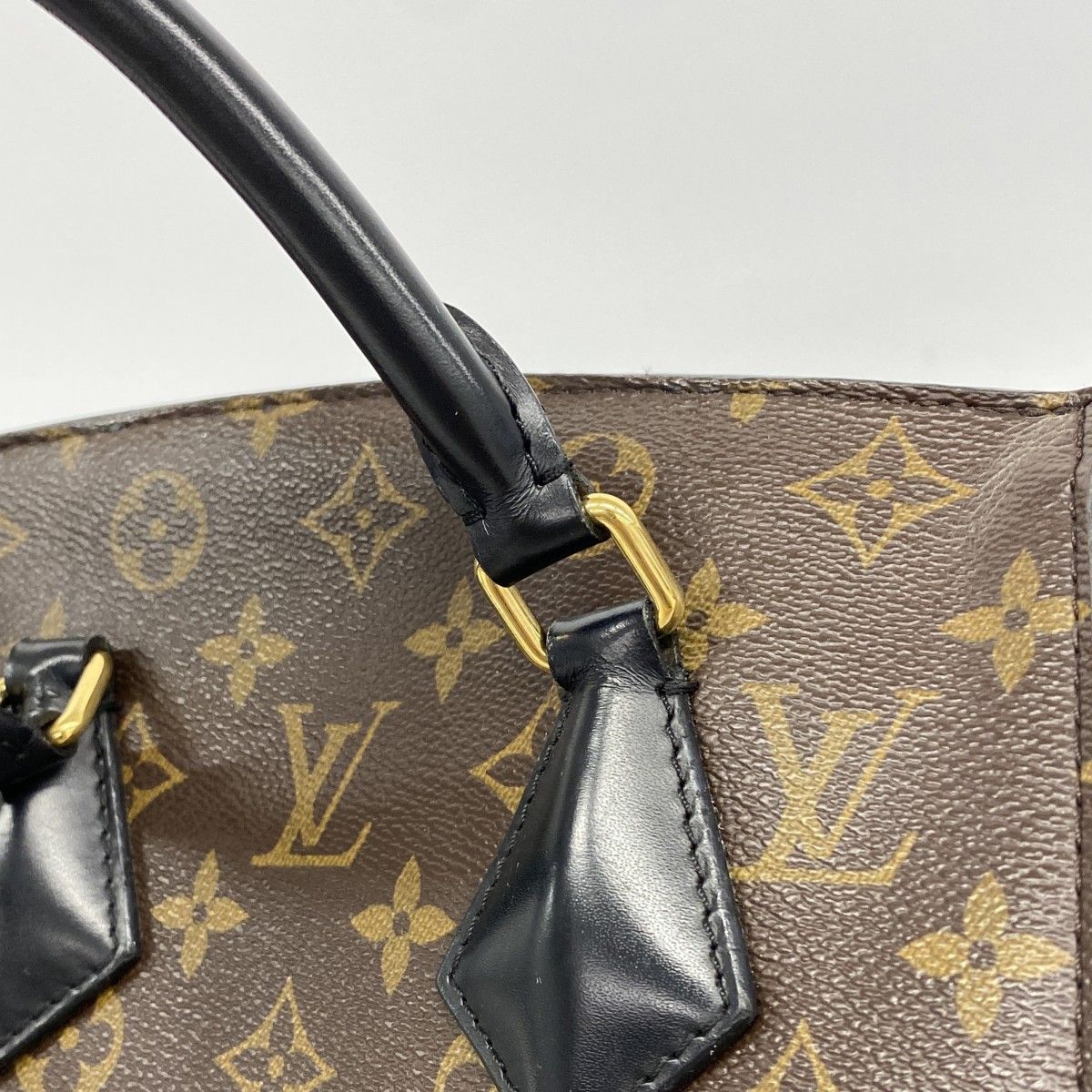 Louis Vuitton Handbag Monogram Phoenix PM Brown Black 2-Way Bag — view 9