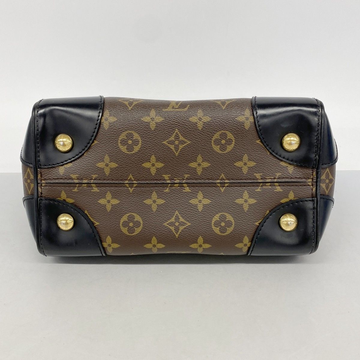 Louis Vuitton Handbag Monogram Phoenix PM Brown Black 2-Way Bag — view 3