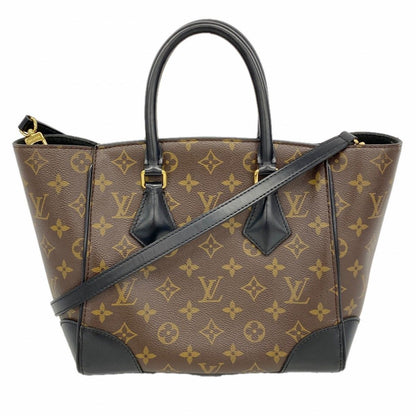 Louis Vuitton Handbag Monogram Phoenix PM Brown Black 2-Way Bag