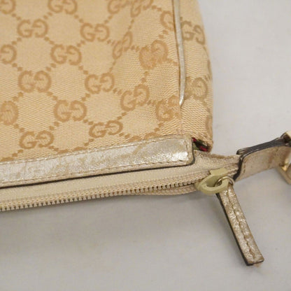 Gucci Handbag GG Canvas Beige Gold Champagne — view 6