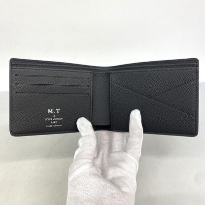 Louis Vuitton Billfold Monogram Eclipse Portefeuille Multiple Black Gray Wallet — view 3
