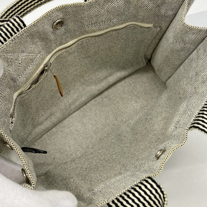Hermes Tote Fourre Tout PM Canvas Gray Silver — view 4